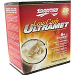 Picture of Champion Nutrition Low Carb Ultramet Vanilla Cream 20 ea